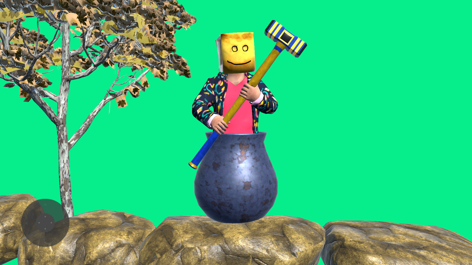 اسکرین شات 4 بازی Pot Man Hammer Man Climber 3D