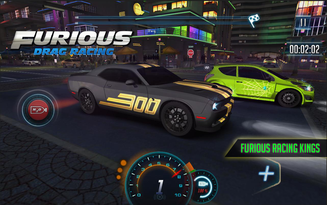 اسکرین شات 3 بازی Furious Drag Racing 2023