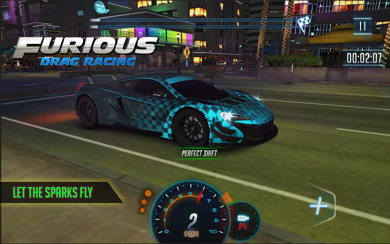 اسکرین شات 1 بازی Furious Drag Racing 2025