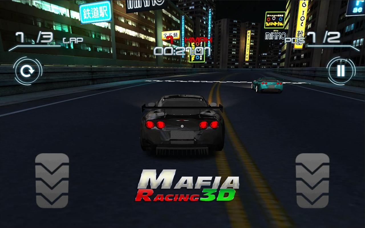 اسکرین شات 2 بازی Mafia Racing 3D