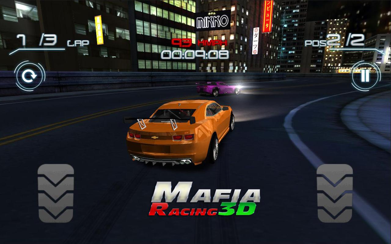 اسکرین شات 4 بازی Mafia Racing 3D