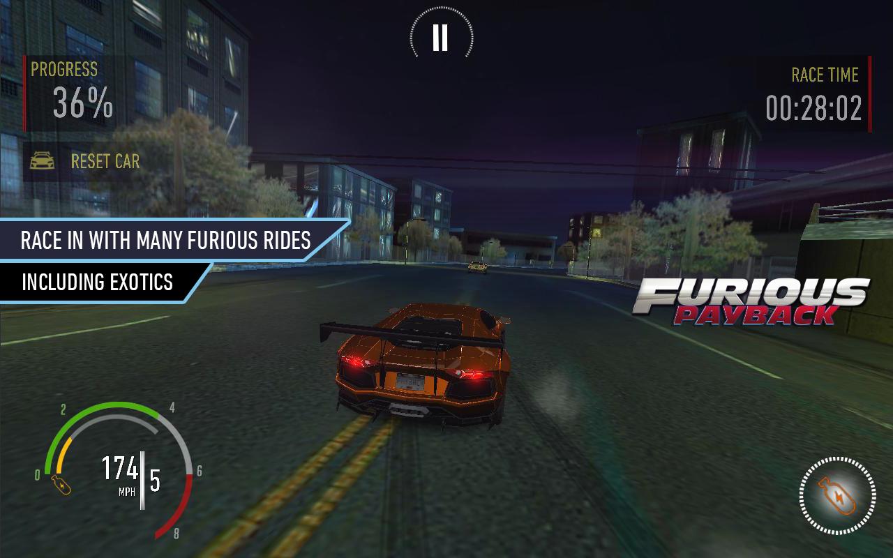 اسکرین شات 6 بازی Furious Payback Racing