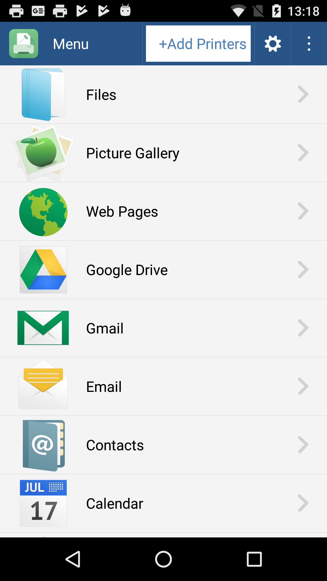 اسکرین شات 1 برنامه Hammer Print