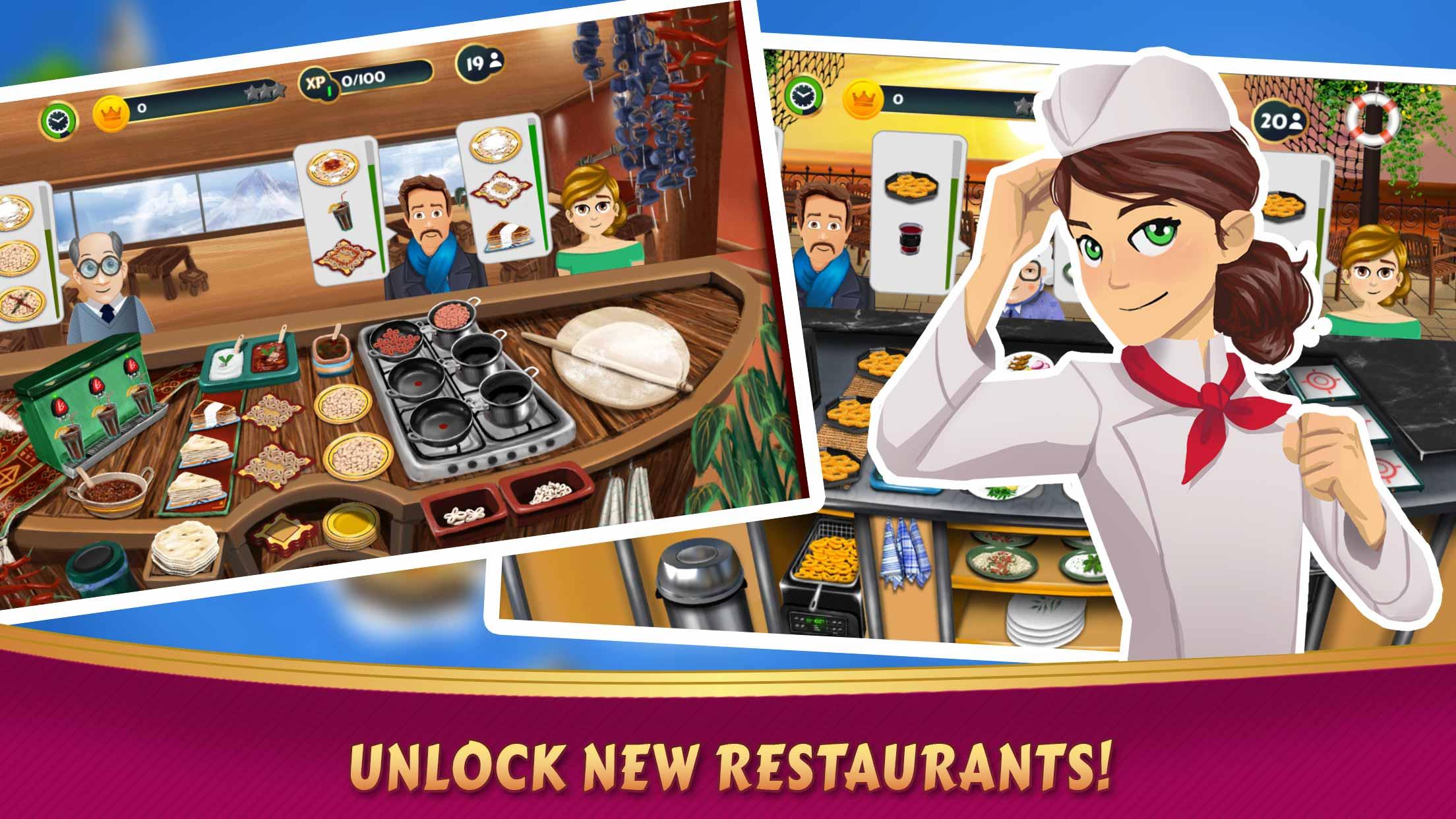 اسکرین شات 3 بازی Kebab World: Chef Cafe Cooking