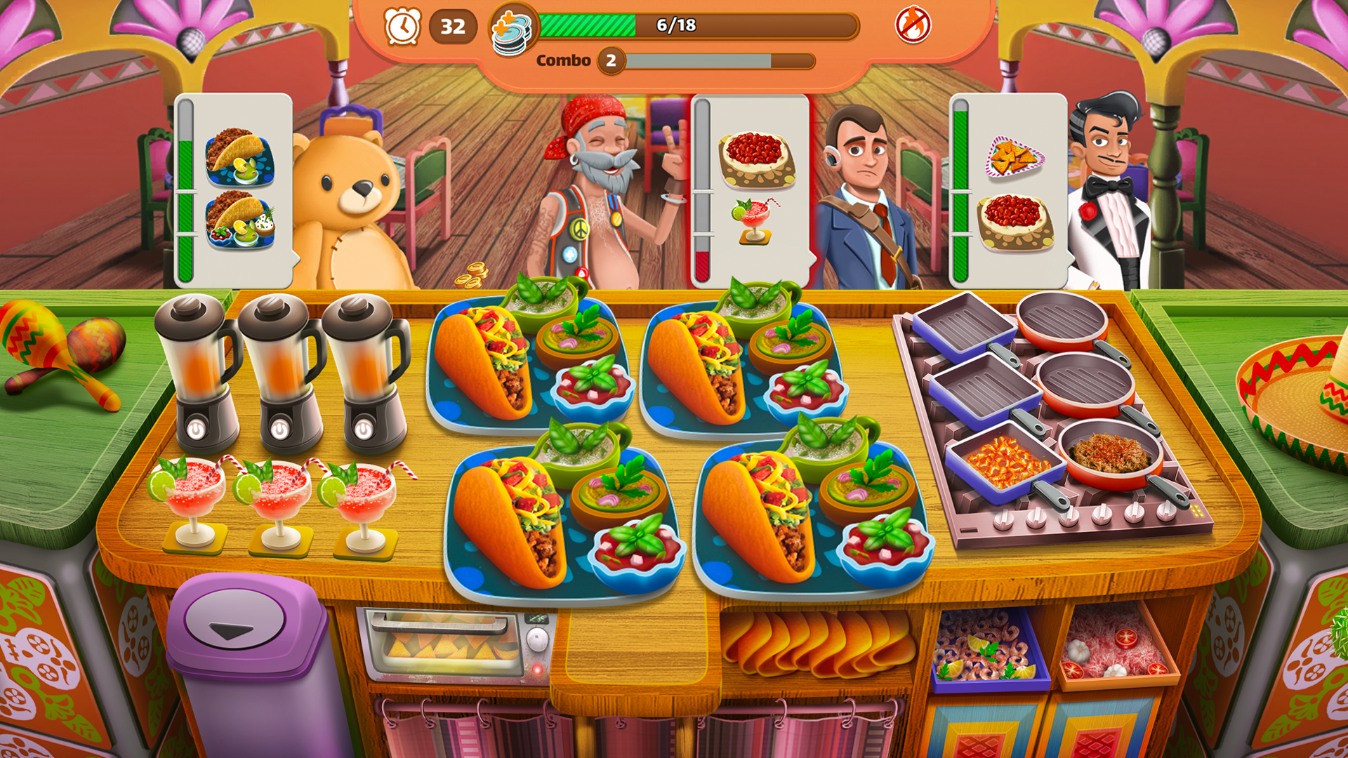 اسکرین شات 4 بازی Chef's Dream: Restaurant World