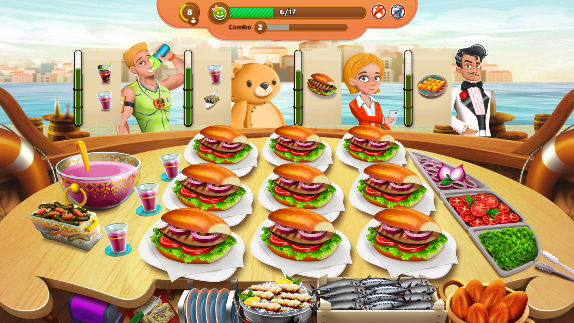 اسکرین شات 5 بازی Chef's Dream: Restaurant World