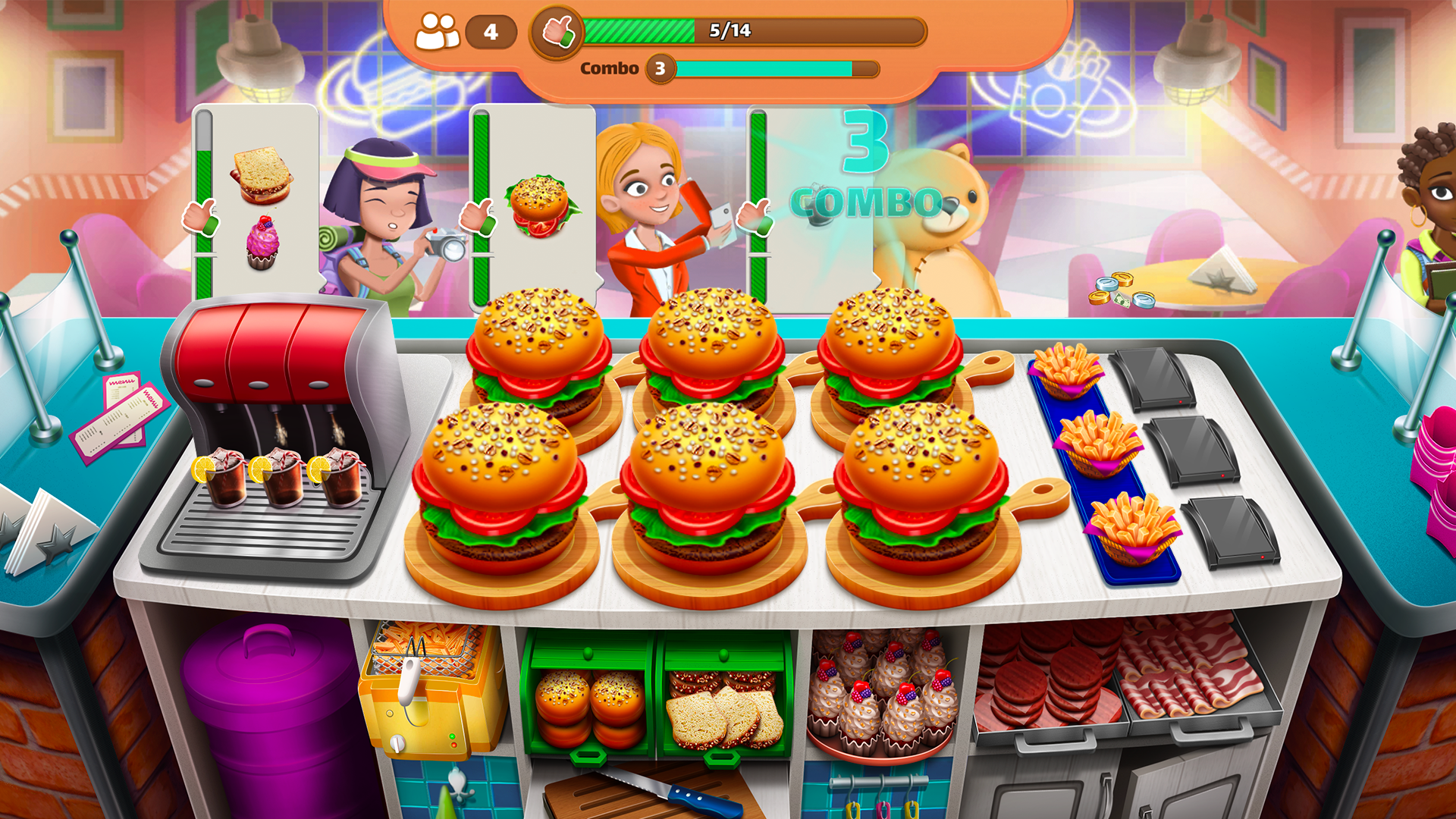 اسکرین شات 2 بازی Chef's Dream: Restaurant World