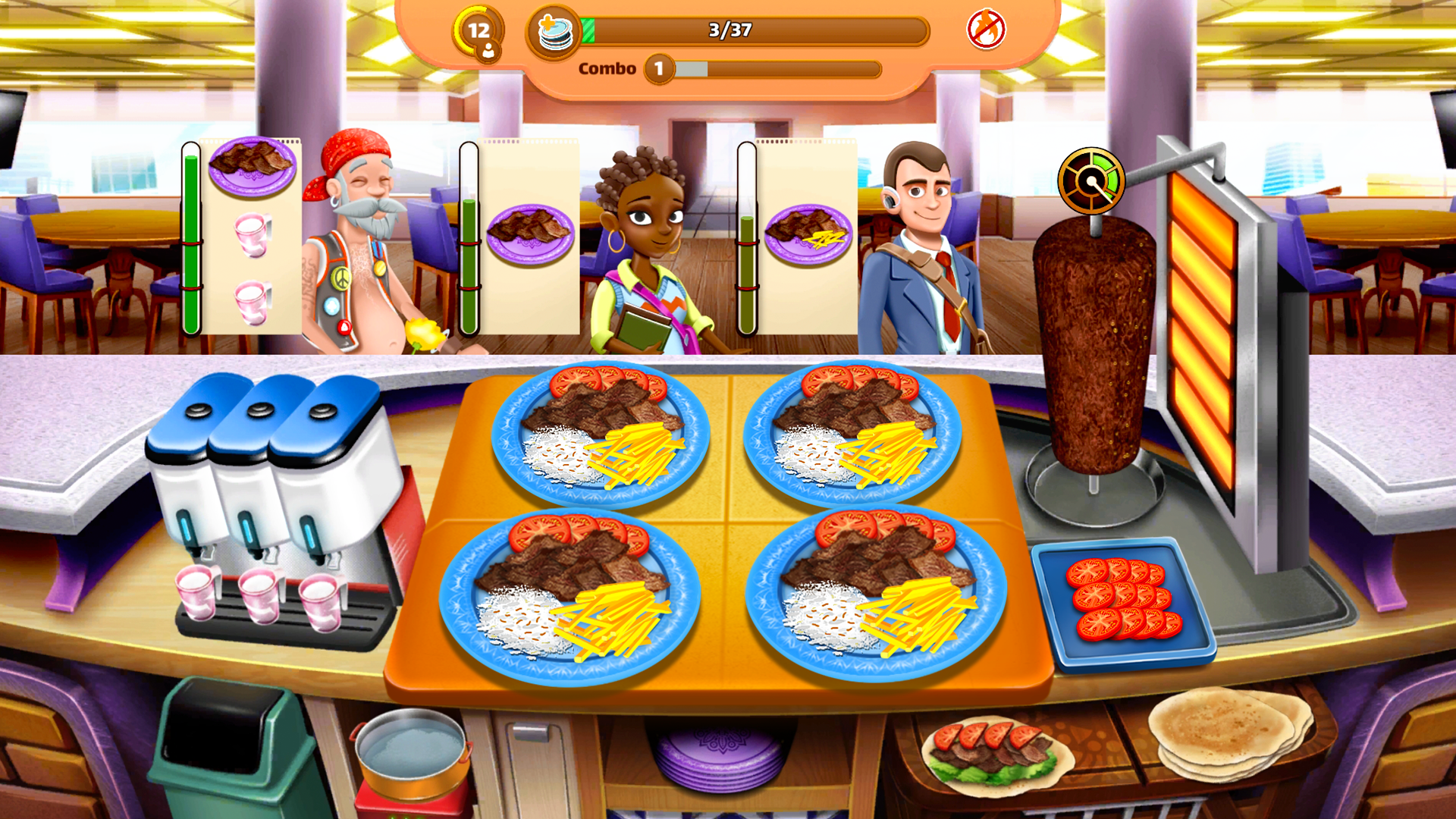 اسکرین شات 1 بازی Chef's Dream: Restaurant World