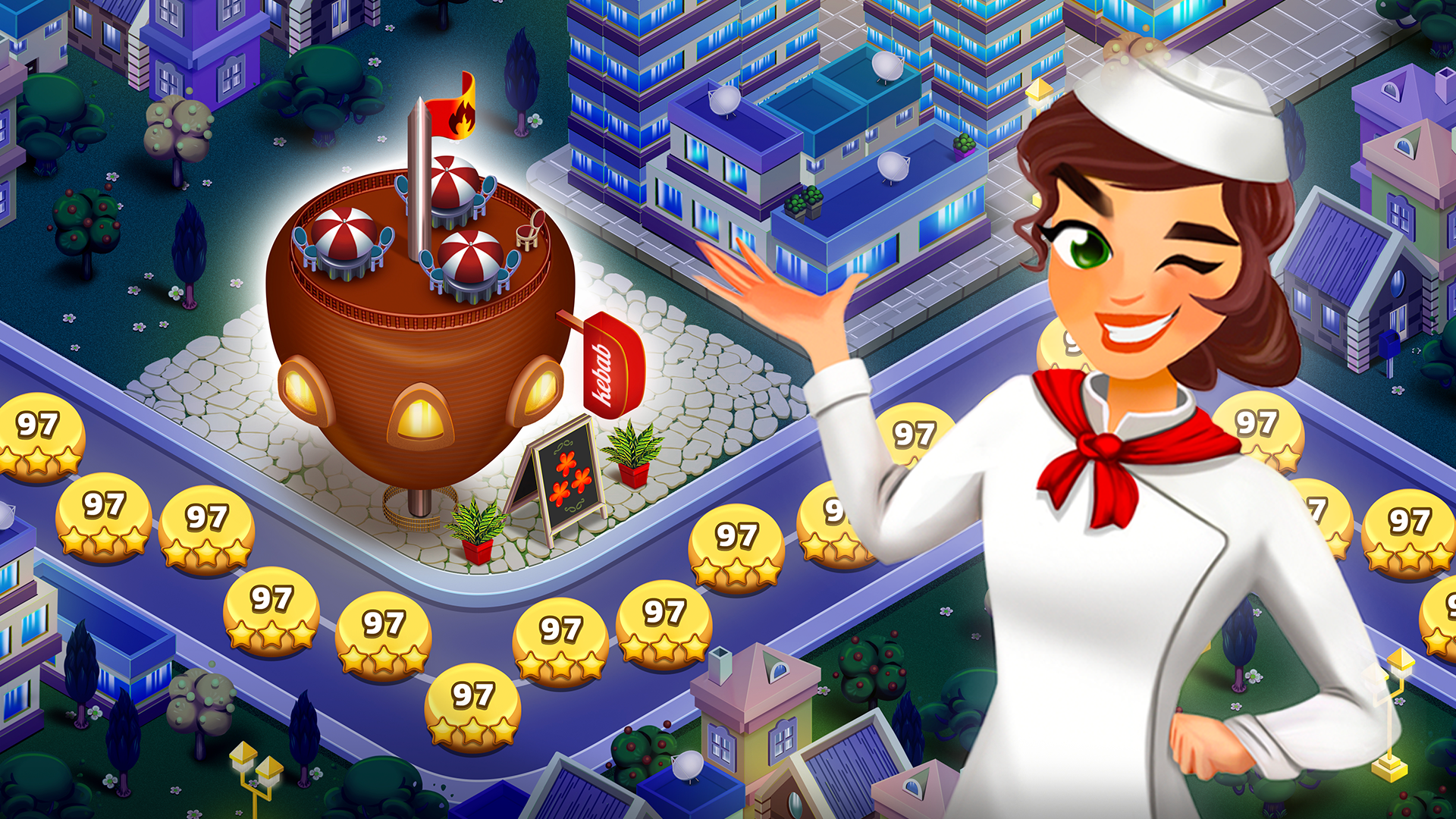 اسکرین شات 8 بازی Chef's Dream: Restaurant World