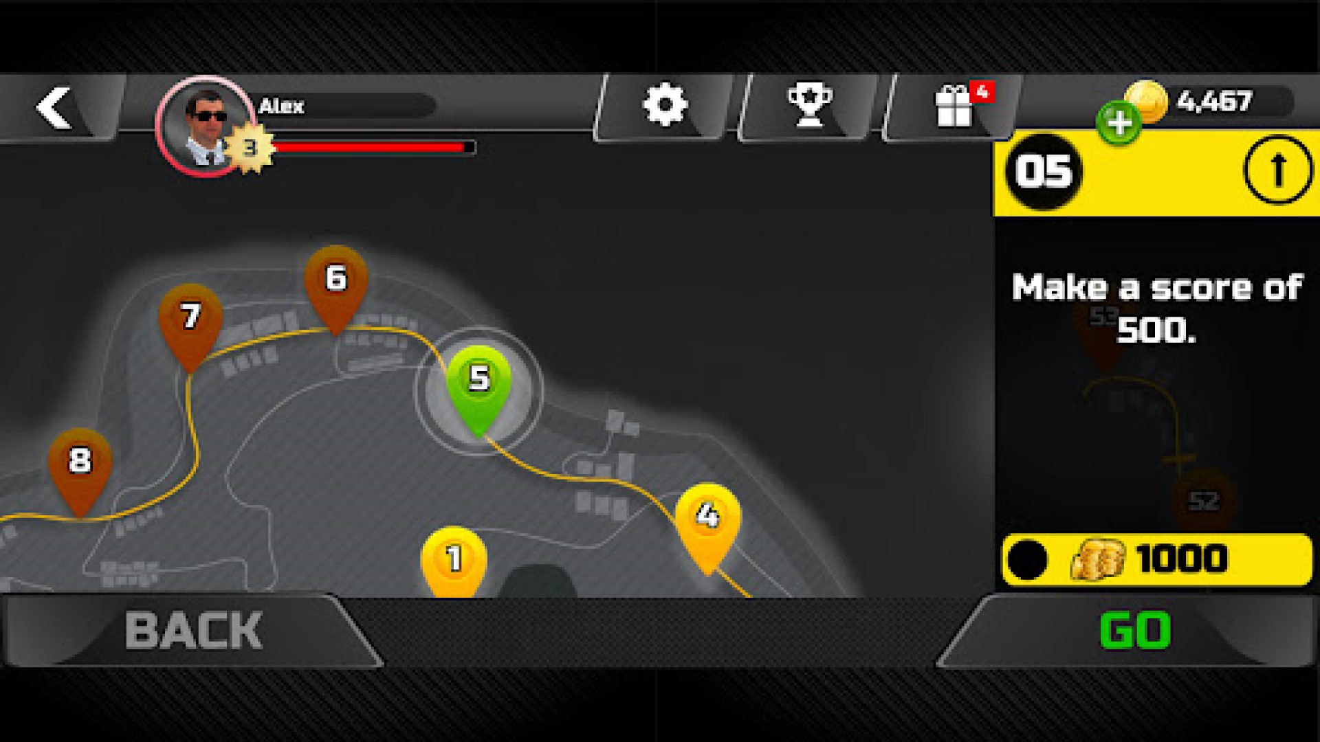 اسکرین شات 4 بازی Moto Racing Club: Highway Ride