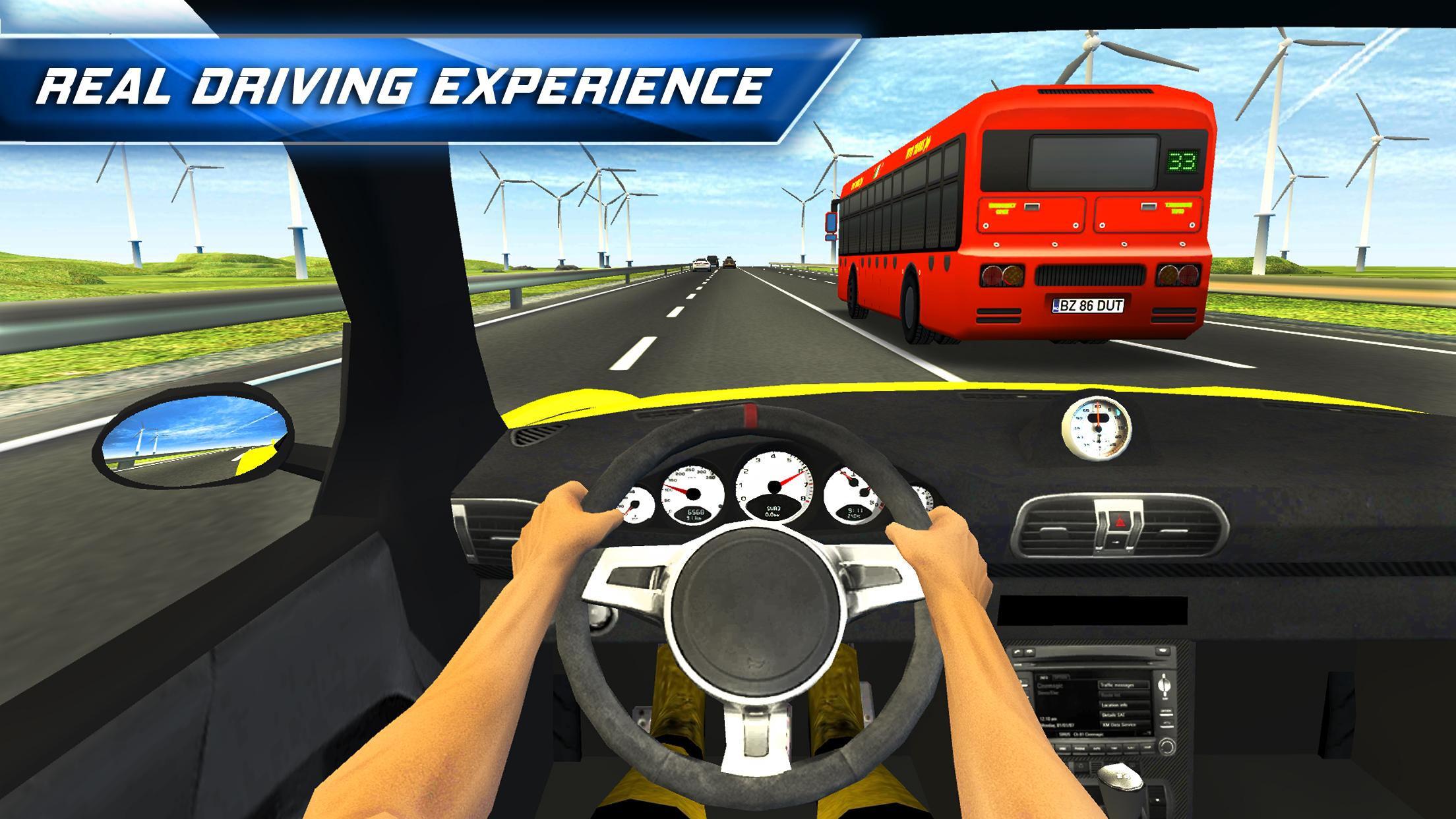 اسکرین شات 3 بازی Racing in City: In Car Driving