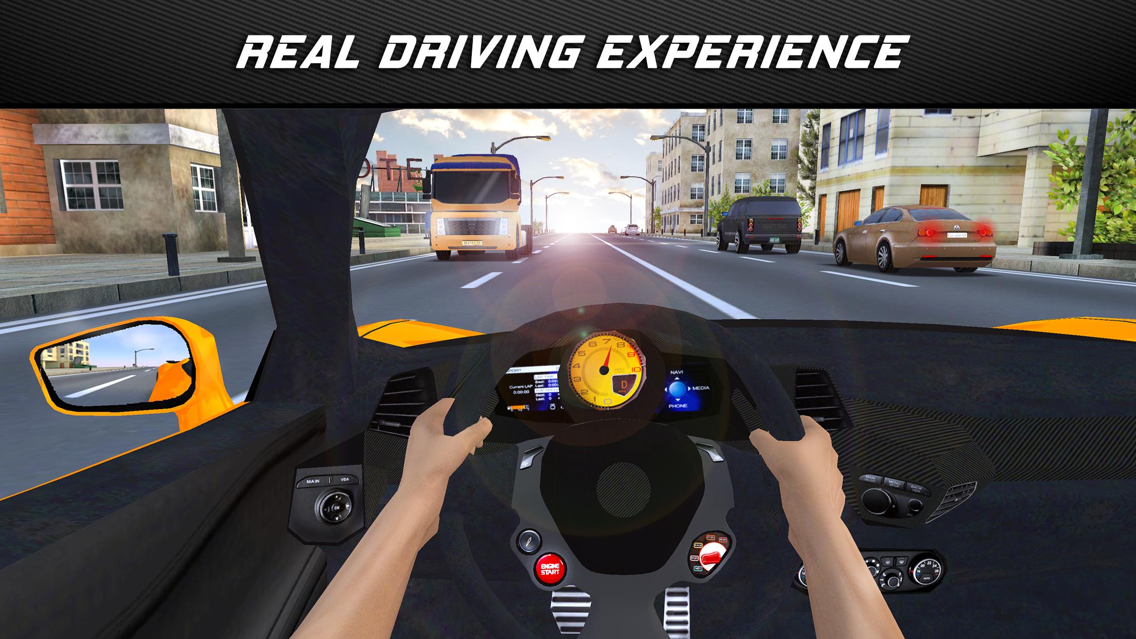 اسکرین شات 2 بازی Racing in City 2 - Car Driving
