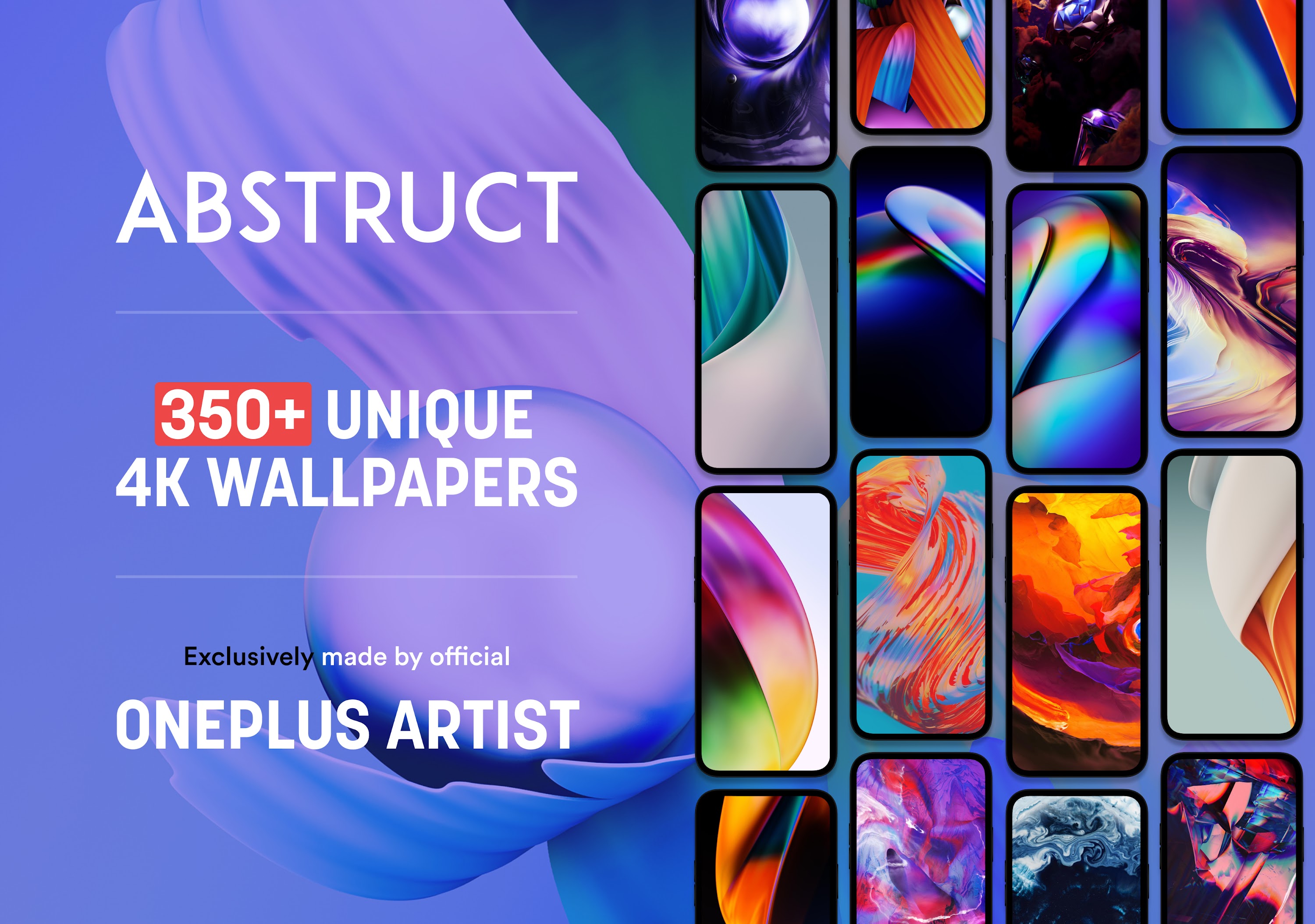 اسکرین شات 1 برنامه Abstruct - Wallpapers in 4K
