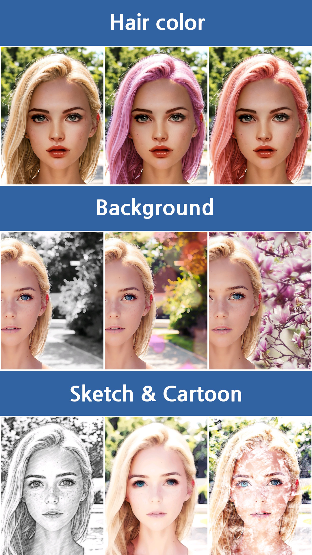 اسکرین شات 4 برنامه Face Warp - Plastic Surgery