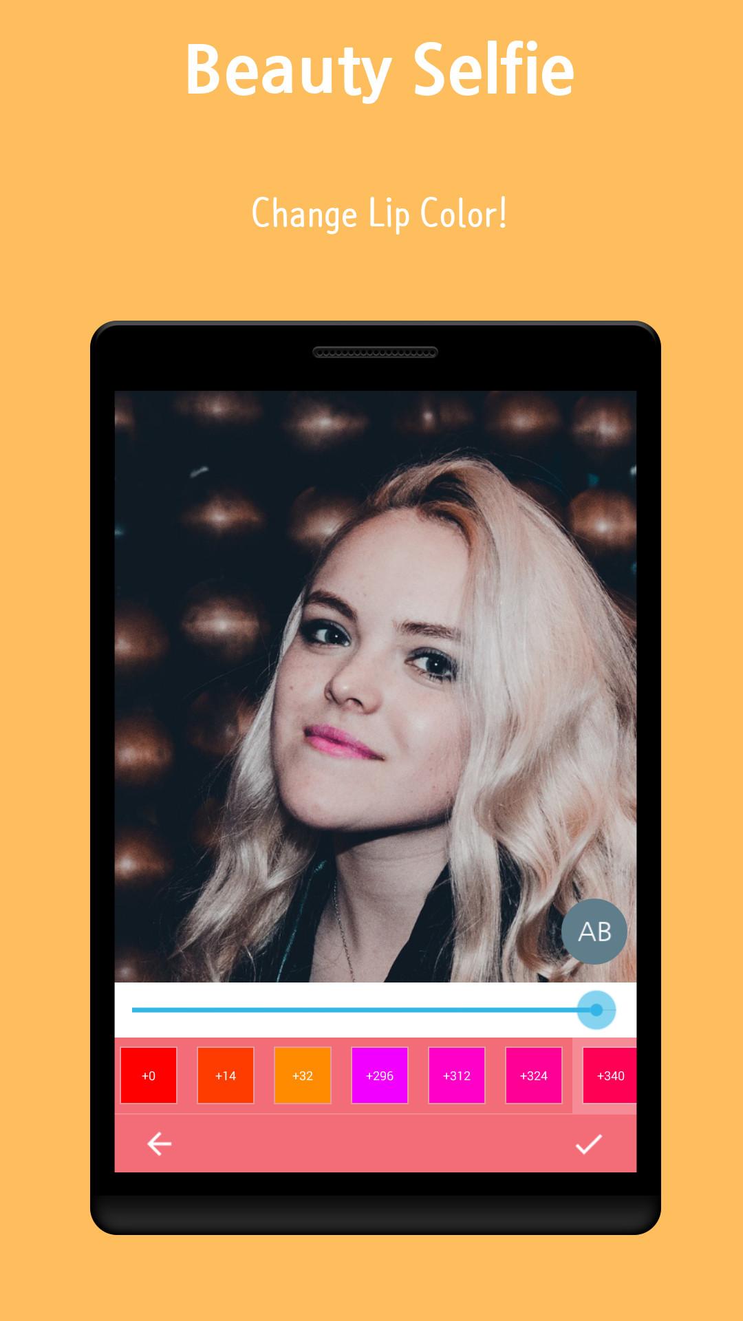 اسکرین شات 5 برنامه Beauty Selfie - Photo Editor