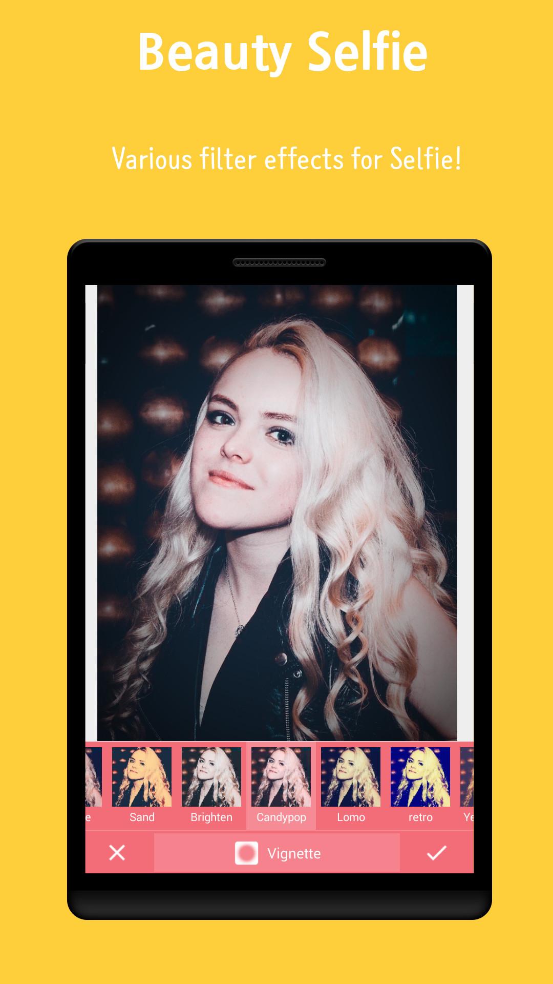 اسکرین شات 6 برنامه Beauty Selfie - Photo Editor