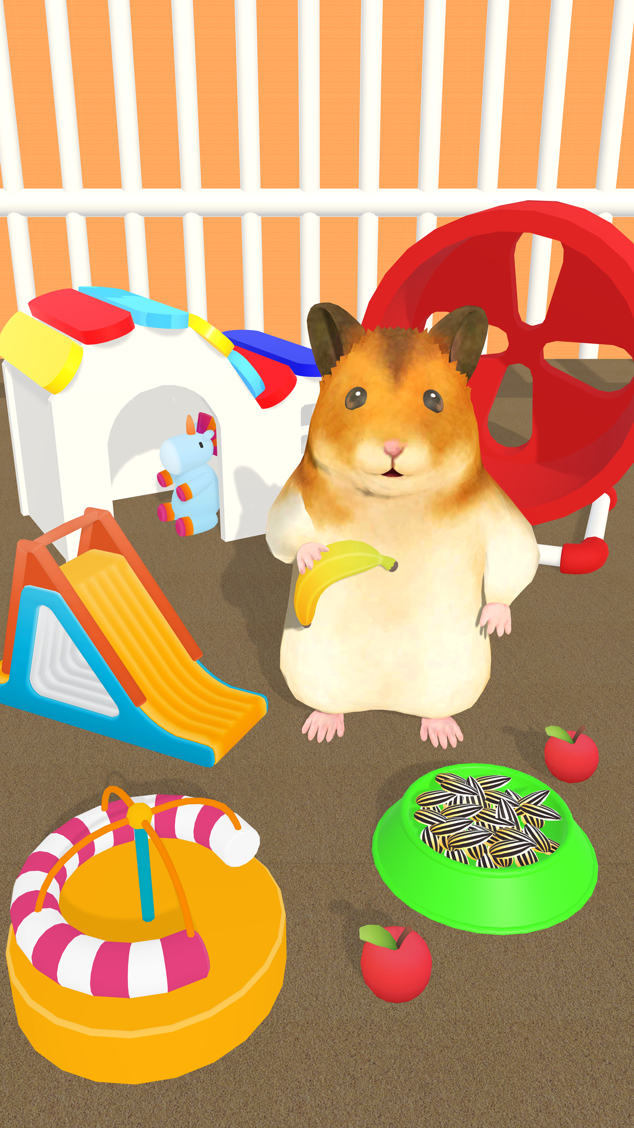 اسکرین شات 1 بازی Hamster: Pet Care Salon