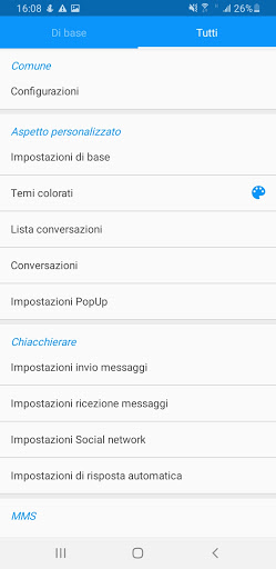 اسکرین شات 4 برنامه Handcent SMS Italian Language pack