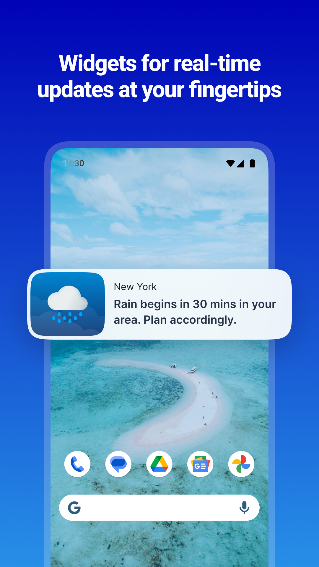 اسکرین شات 5 برنامه 1Weather: Forecast & Radar