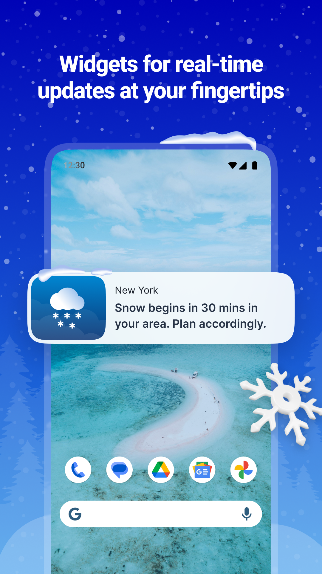اسکرین شات 4 برنامه 1Weather: Forecast & Radar