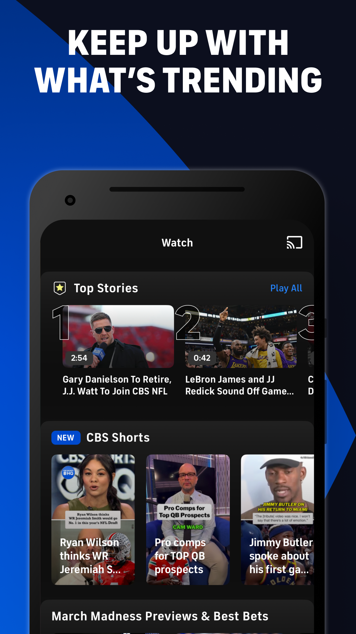 اسکرین شات 6 برنامه CBS Sports App: Scores & News