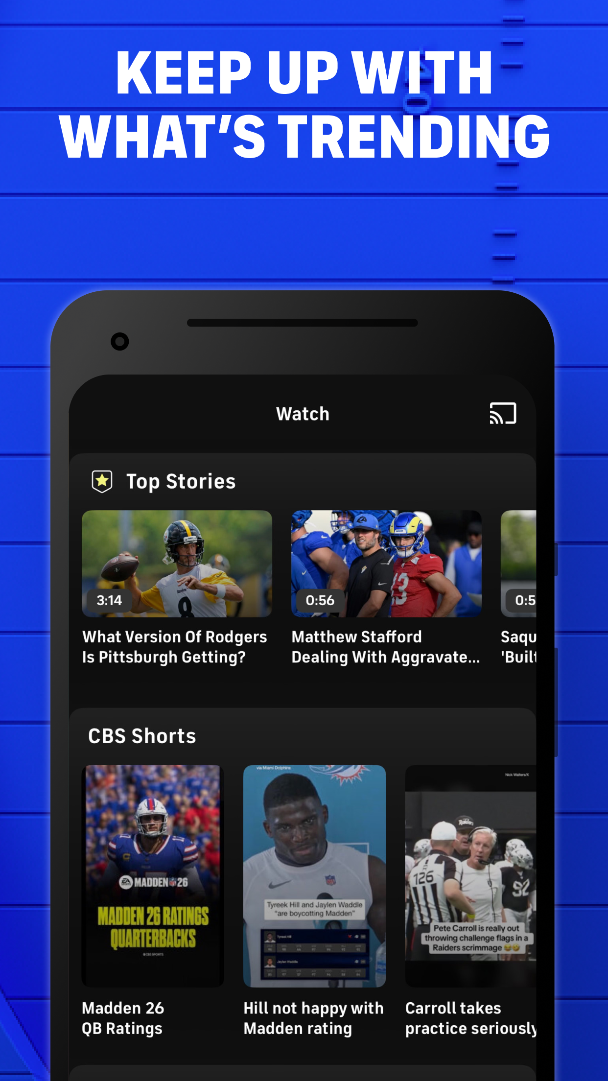 اسکرین شات 6 برنامه CBS Sports App: Scores & News