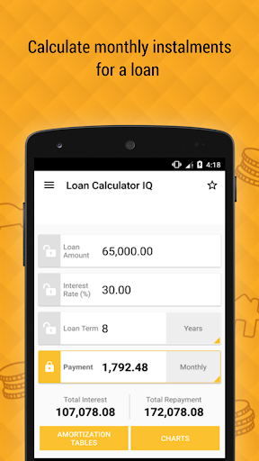 اسکرین شات 3 برنامه Loan Calculator IQ