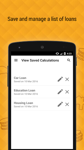 اسکرین شات 5 برنامه Loan Calculator IQ