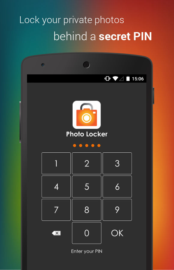 اسکرین شات 2 برنامه Hide Photos in Photo Locker