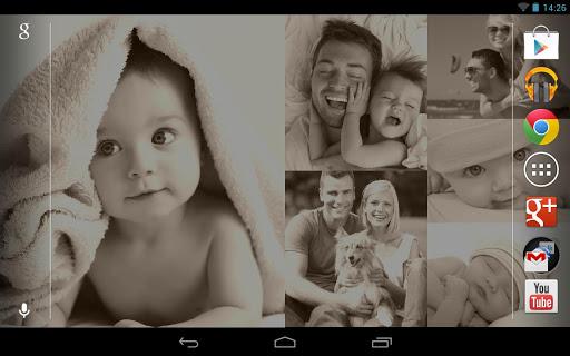 اسکرین شات 6 برنامه Photo Wall FX Live Wallpaper