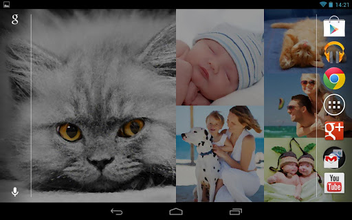 اسکرین شات 5 برنامه Photo Wall FX Live Wallpaper