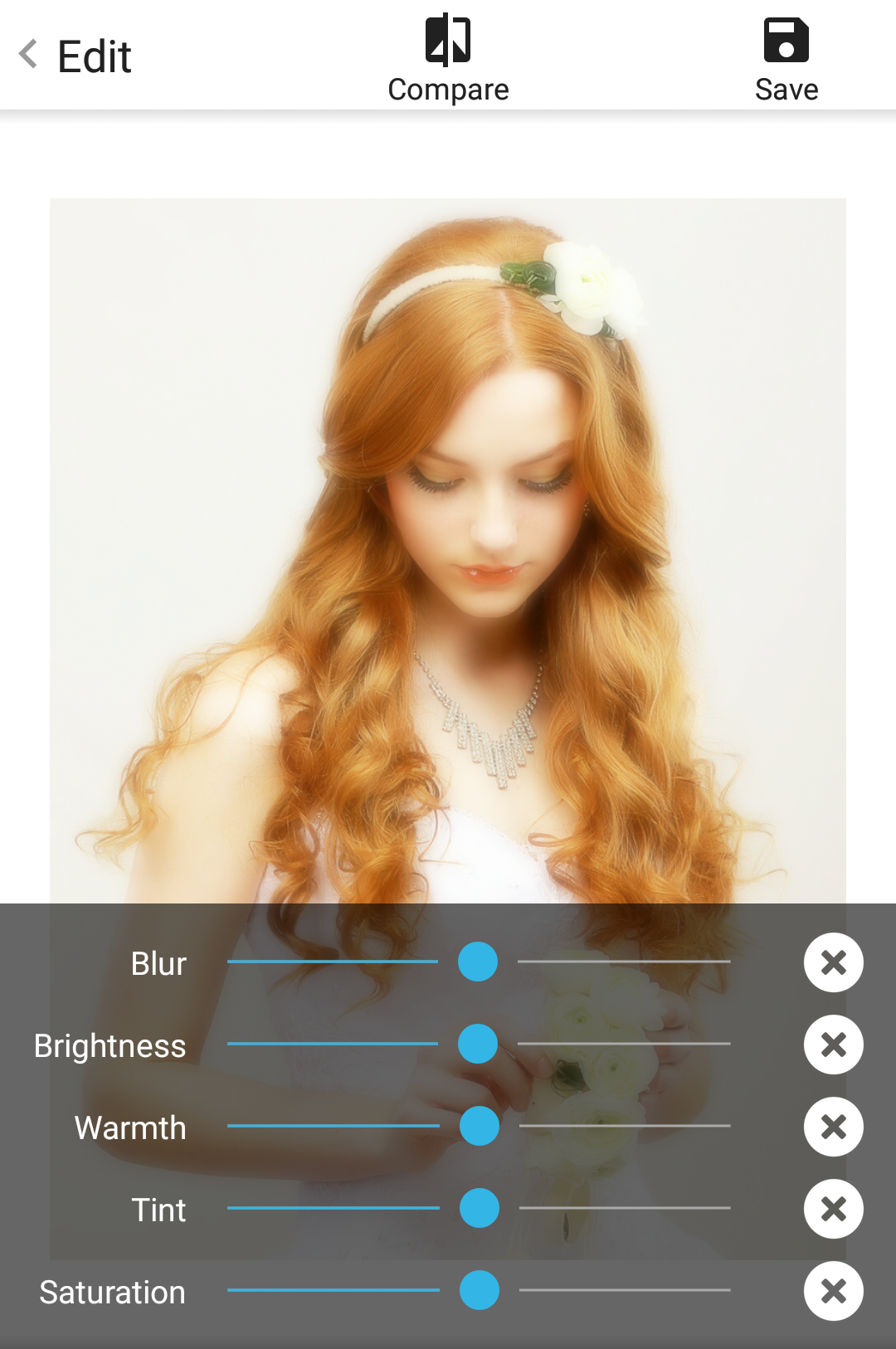 اسکرین شات 2 برنامه Soft Focus : beautiful selfie