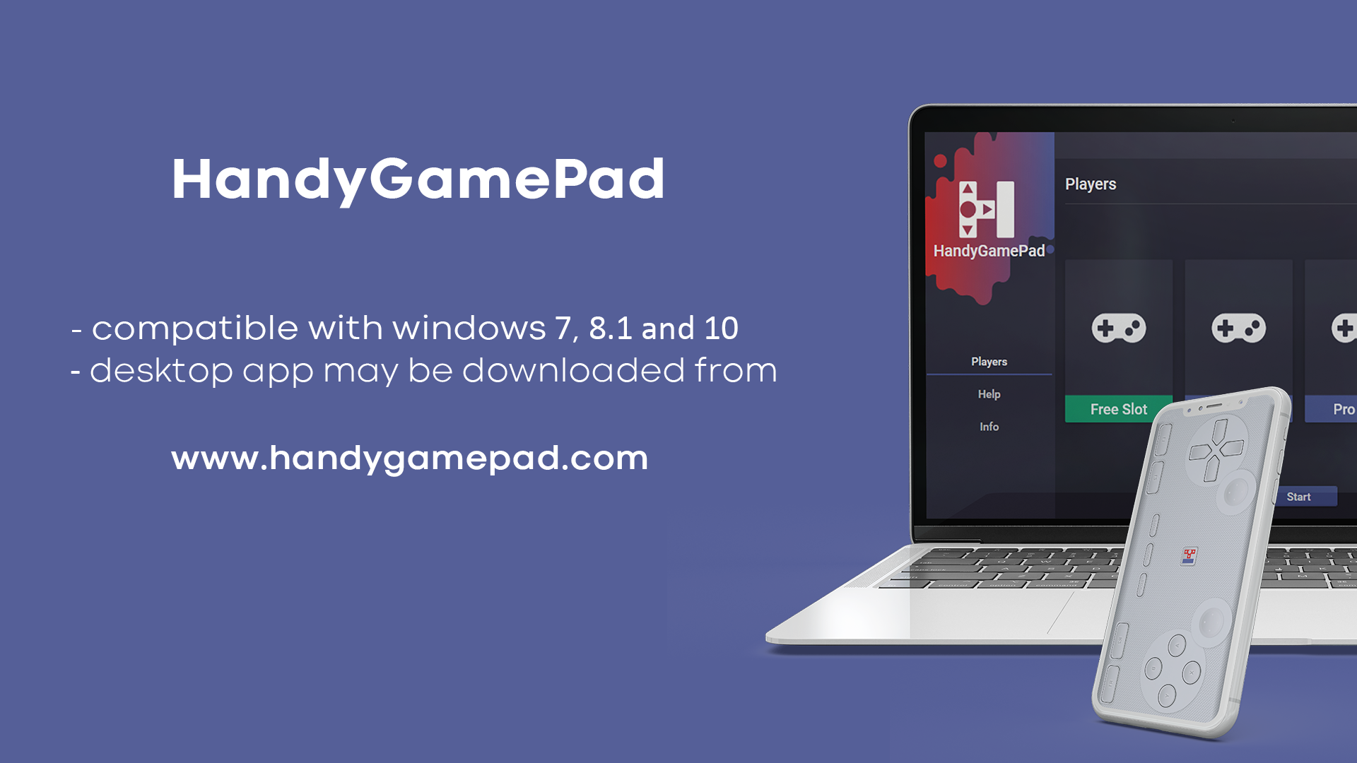 اسکرین شات 2 برنامه HandyGamePad