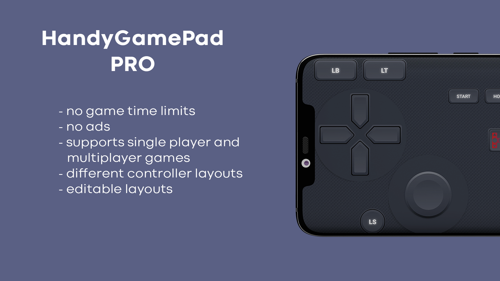 اسکرین شات 4 برنامه HandyGamePad