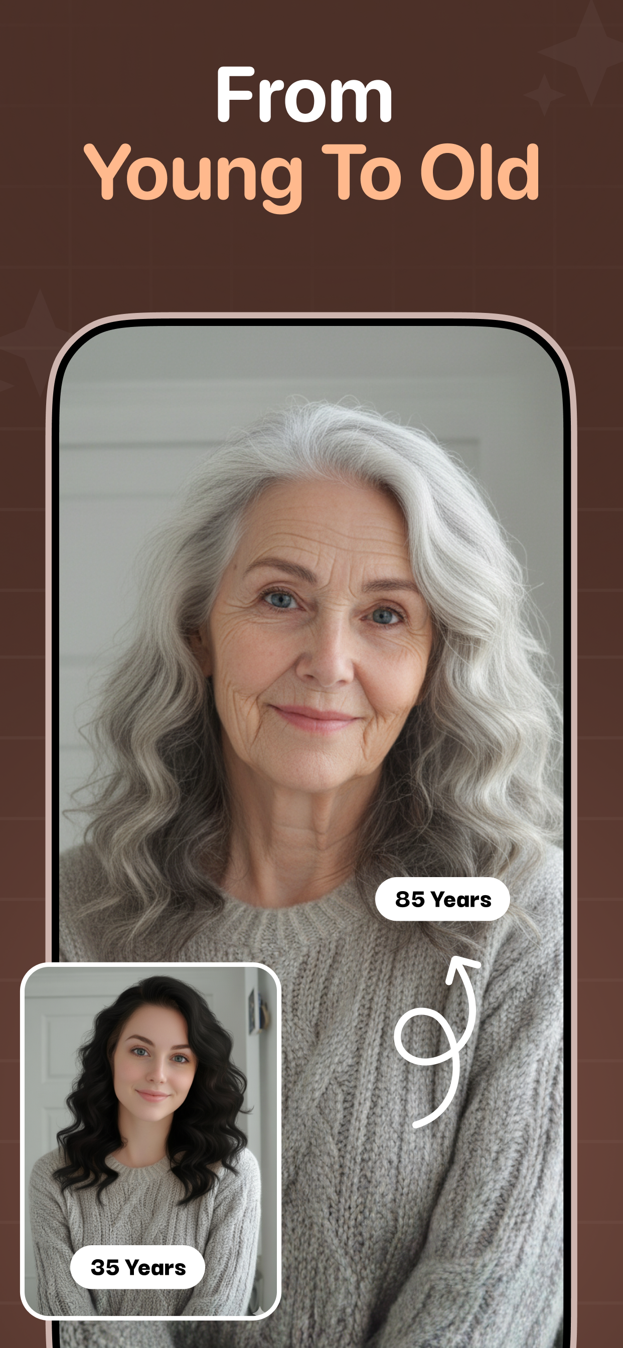 اسکرین شات 2 برنامه AI Future Baby Face Generator