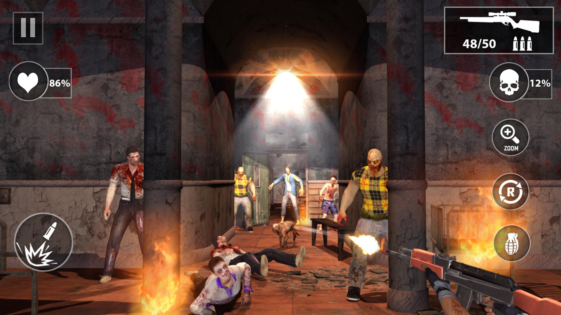 اسکرین شات 5 بازی Dead Walk City : Zombie Shoot
