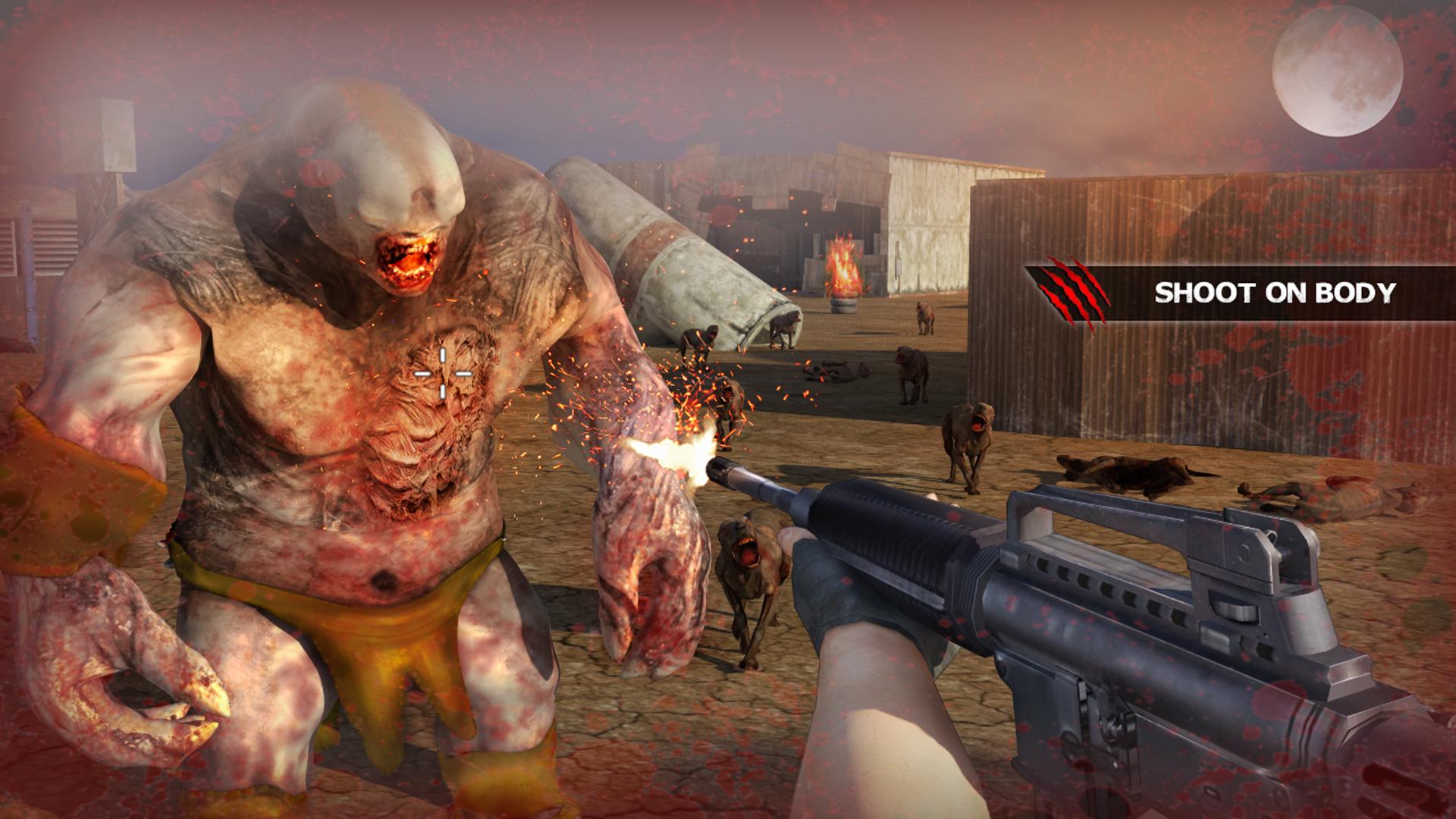اسکرین شات 4 بازی Dead Walk City : Zombie Shoot