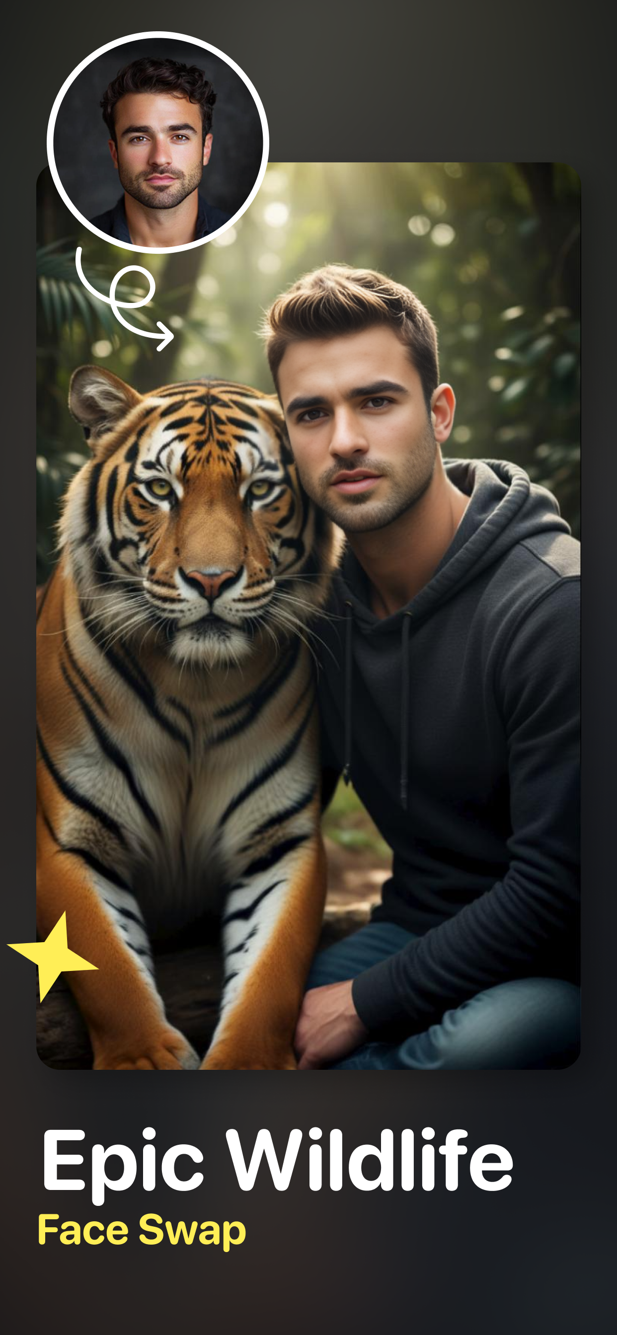 اسکرین شات 4 برنامه Face Swap Magic: AI Avatars