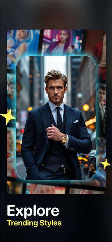 اسکرین شات 5 برنامه Face Swap Magic: AI Avatars