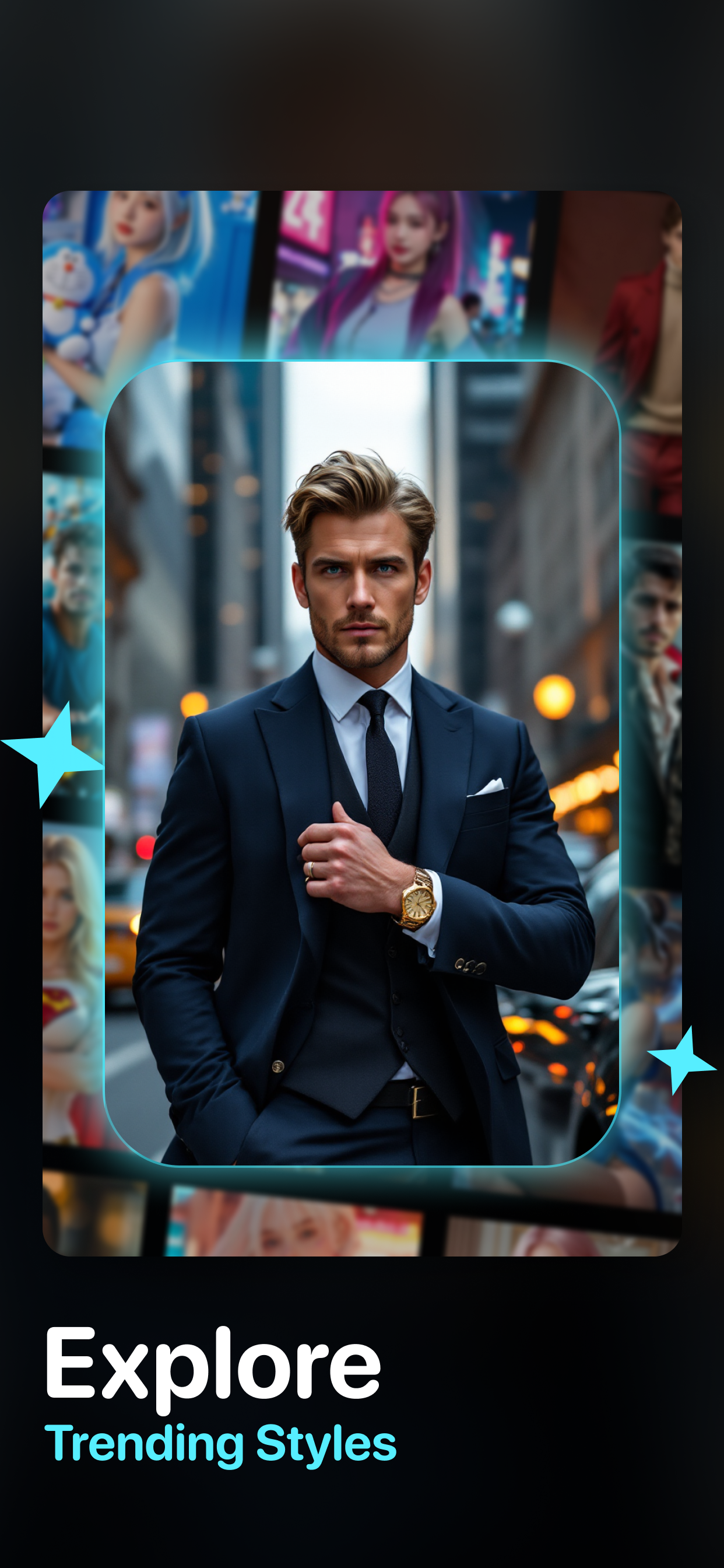 اسکرین شات 6 برنامه Face Swap Magic: AI Avatars