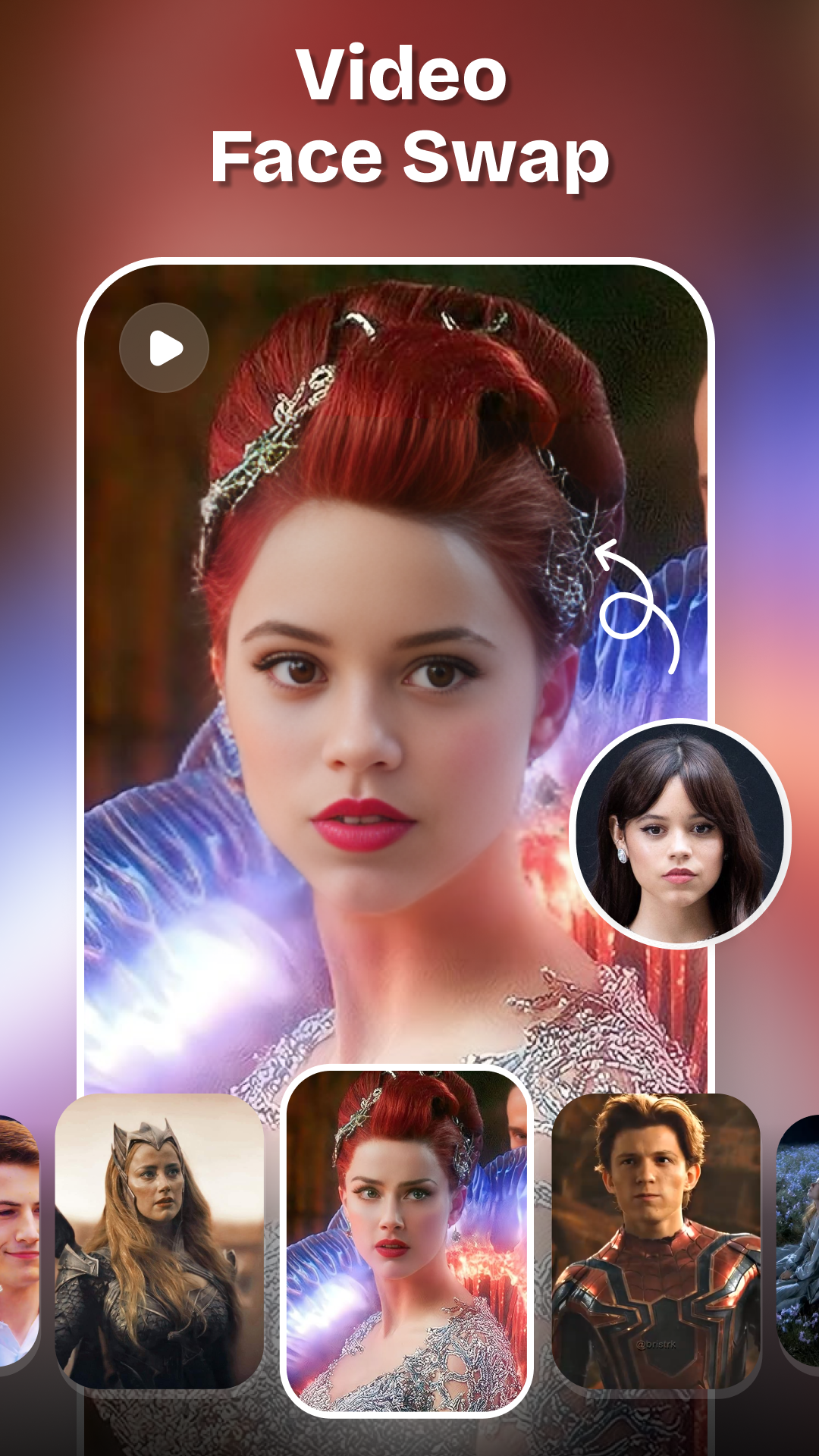 اسکرین شات 1 برنامه Face Swap Magic: AI Avatars