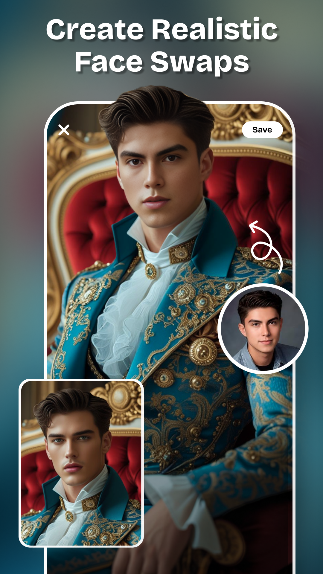 اسکرین شات 4 برنامه Face Swap Magic: AI Avatars
