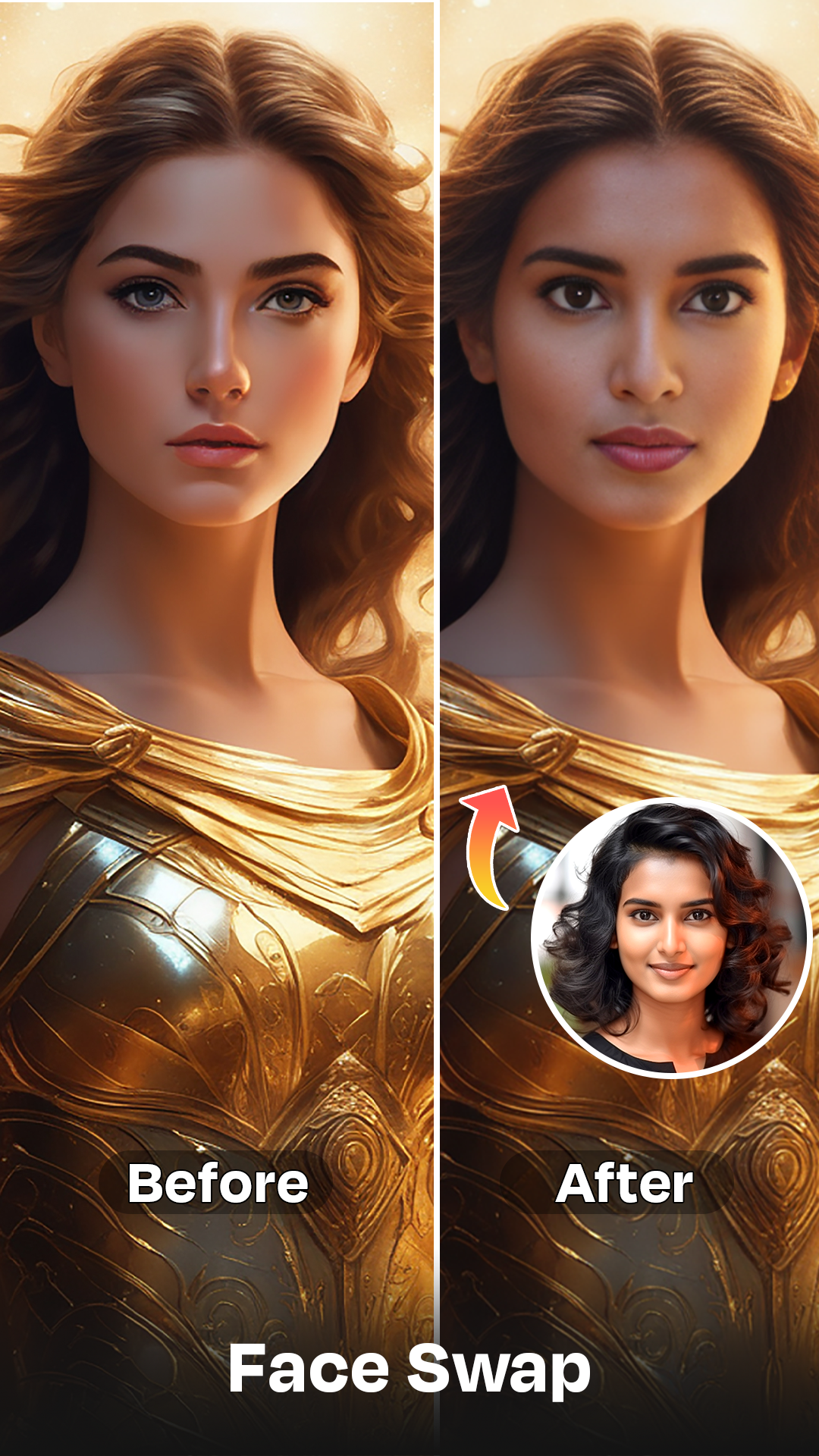 اسکرین شات 7 برنامه FaceSwap & AI Photo Enhancer