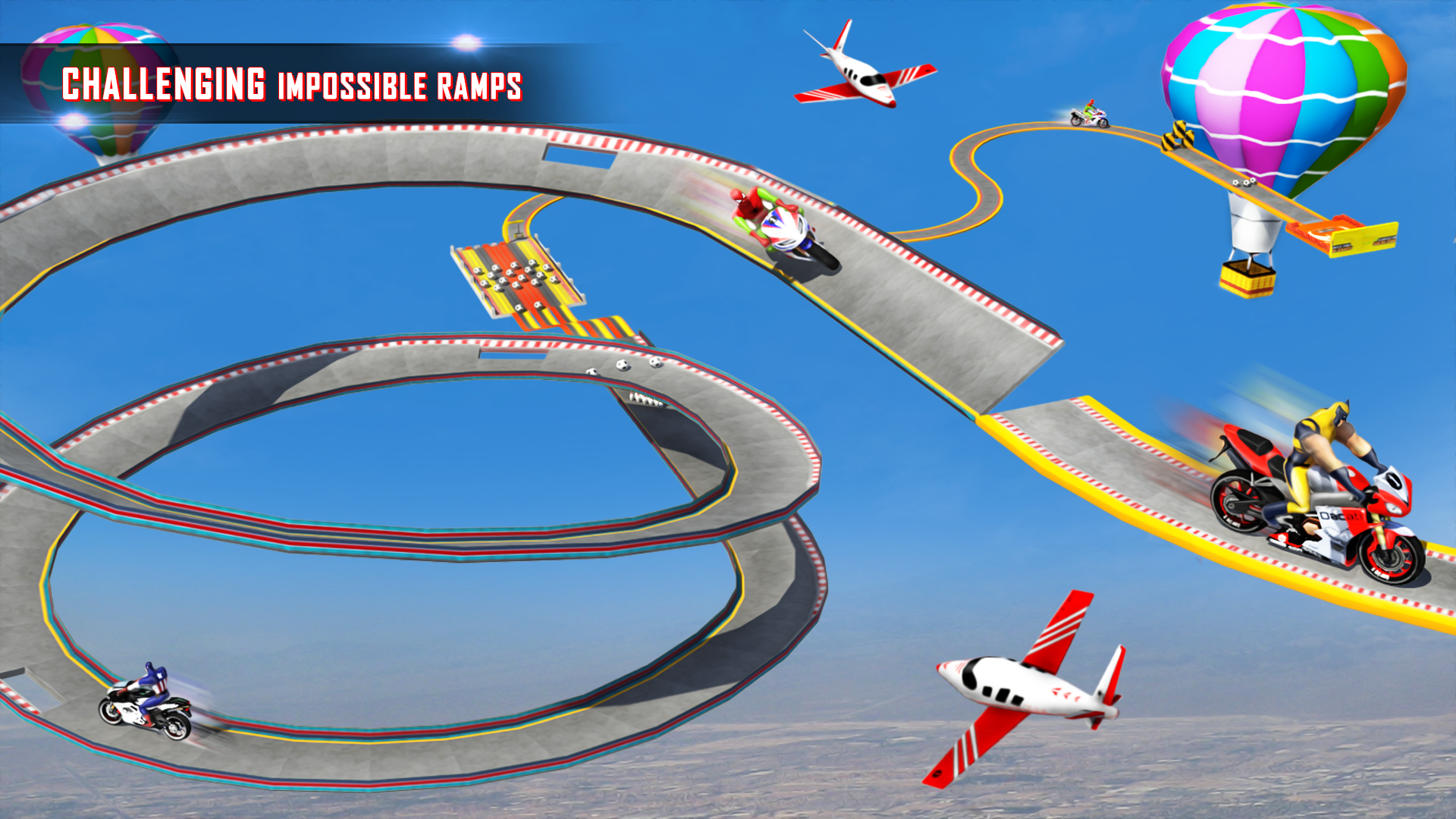 اسکرین شات 6 بازی Bike Racing Games Stunts 3d