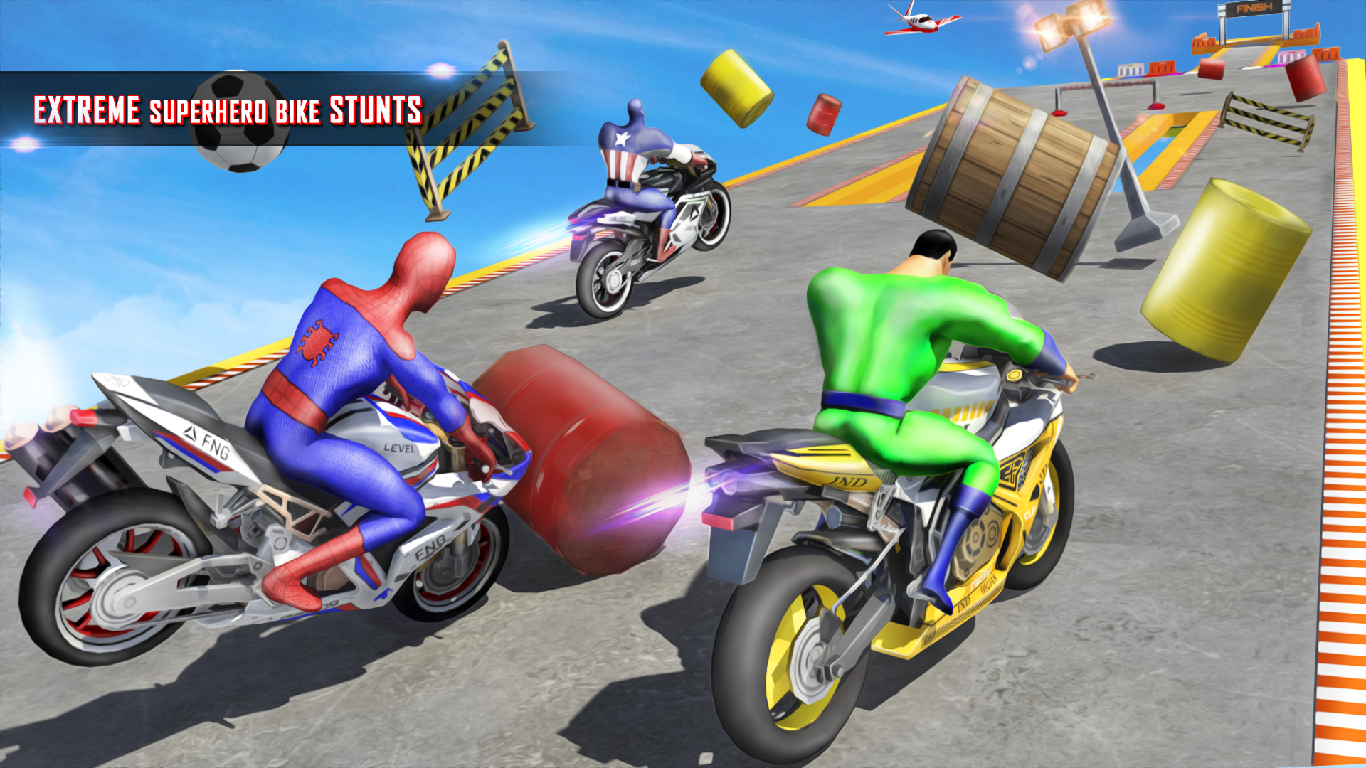 اسکرین شات 3 بازی Bike Racing Games Stunts 3d