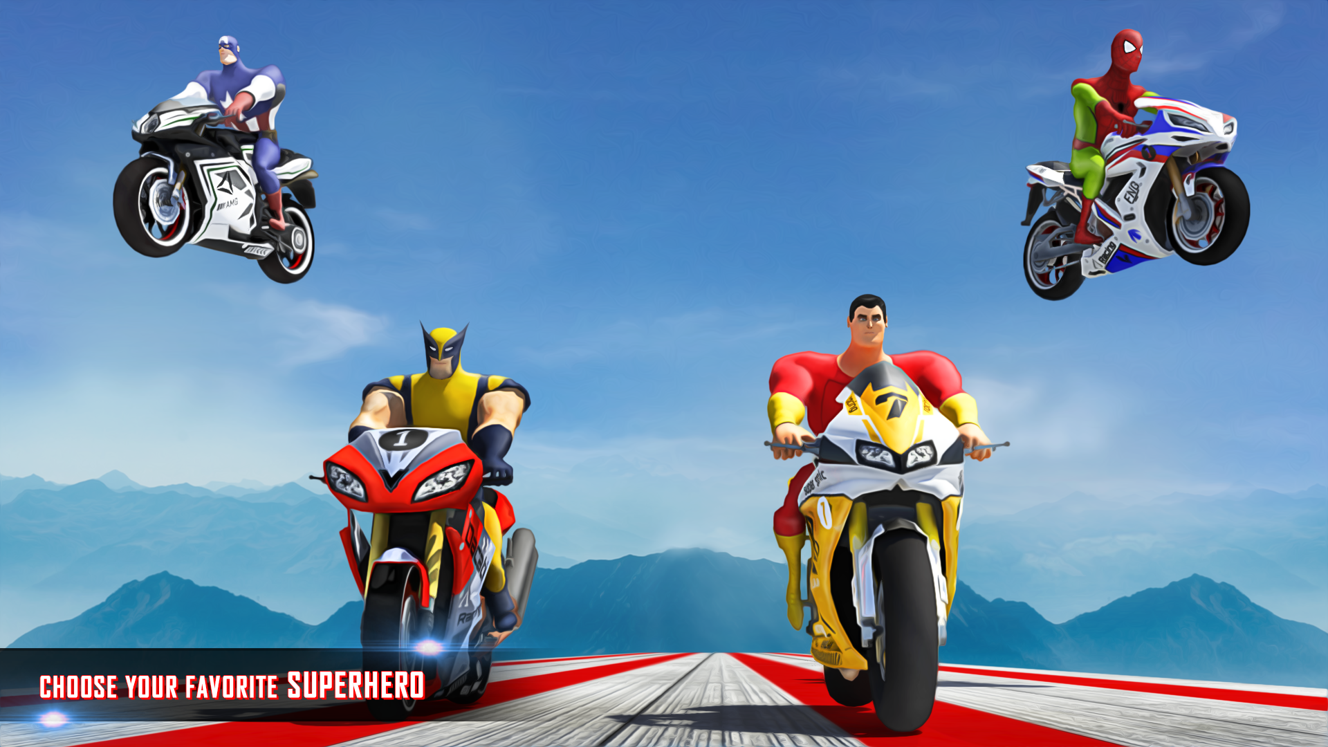اسکرین شات 4 بازی Bike Racing Games Stunts 3d