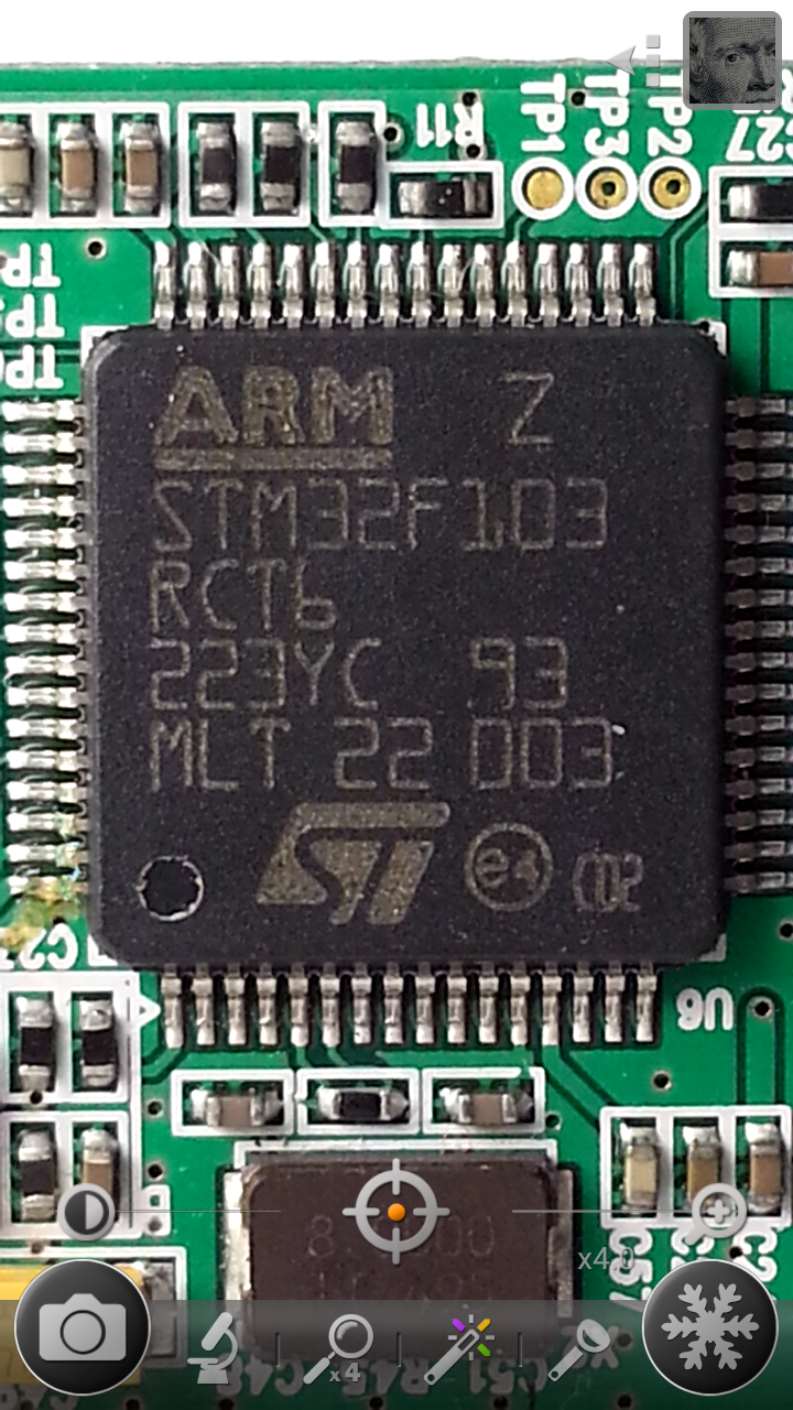 اسکرین شات 2 برنامه Magnifier & Microscope [Cozy]