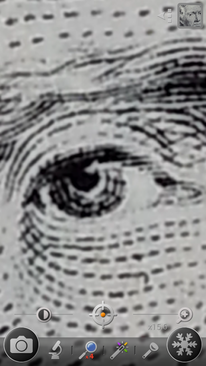 اسکرین شات 1 برنامه Magnifier & Microscope [Cozy]