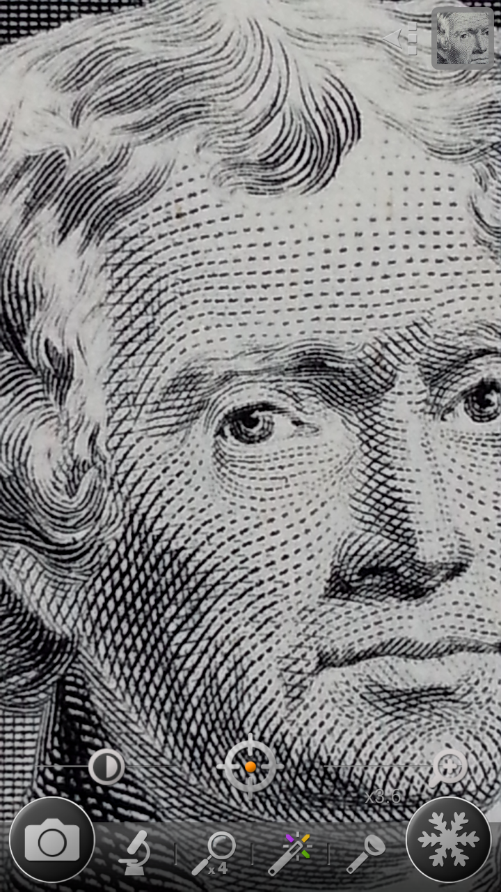 اسکرین شات 6 برنامه Magnifier & Microscope [Cozy]