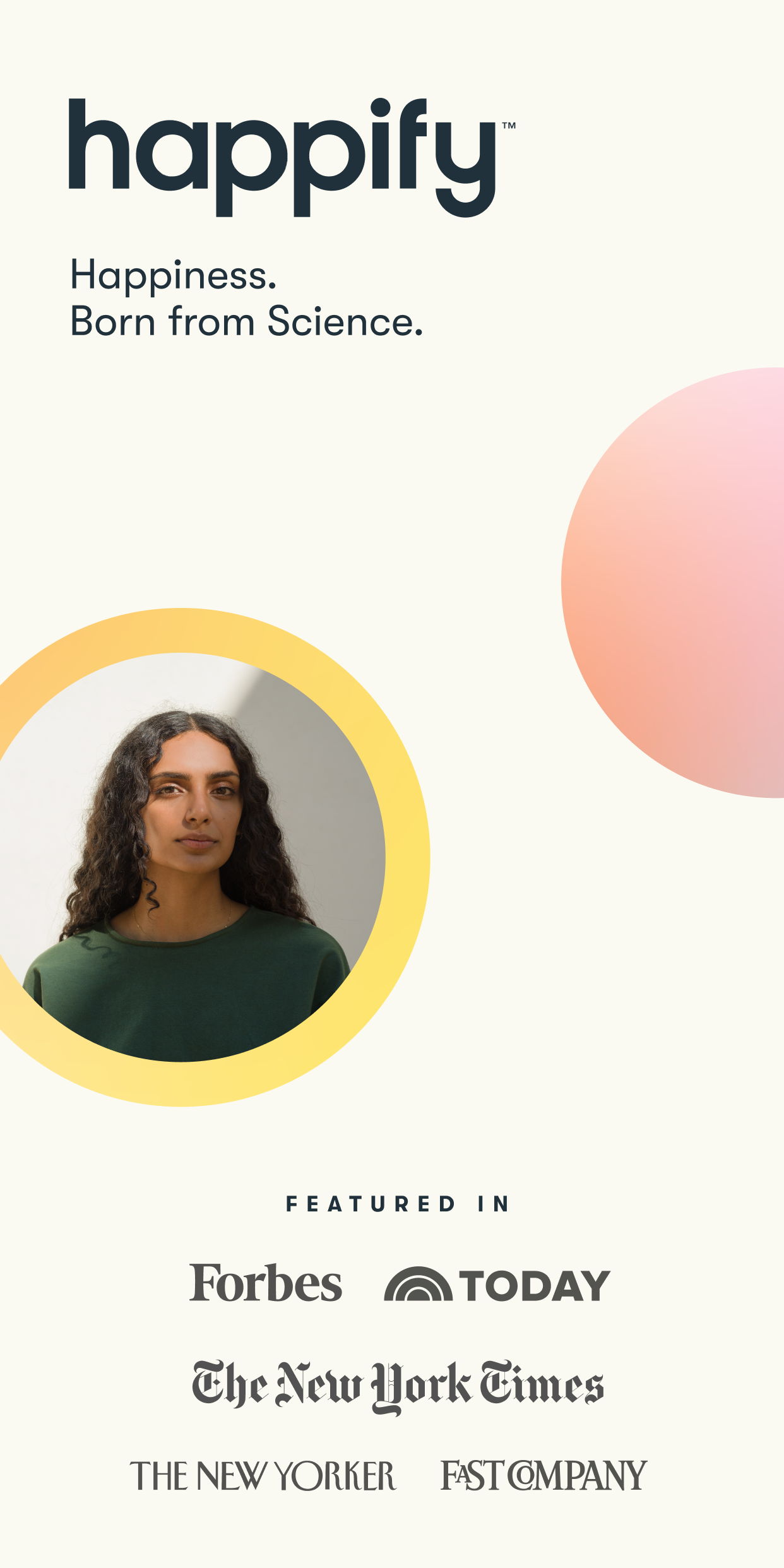 اسکرین شات 1 برنامه Happify